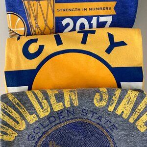 Golden State Warriors women's tops 3 pack deal